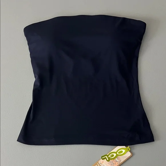 NWT OGL Eco-SkinKiss® Non-slip Essential Tube Brami Top - Midnight Navy Size S - Picture 5 of 16